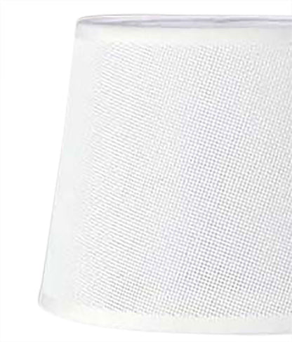 Mantra M5322 Habana White Round Shade 210/240mm x 165mm, Suitable for Table Lamps
