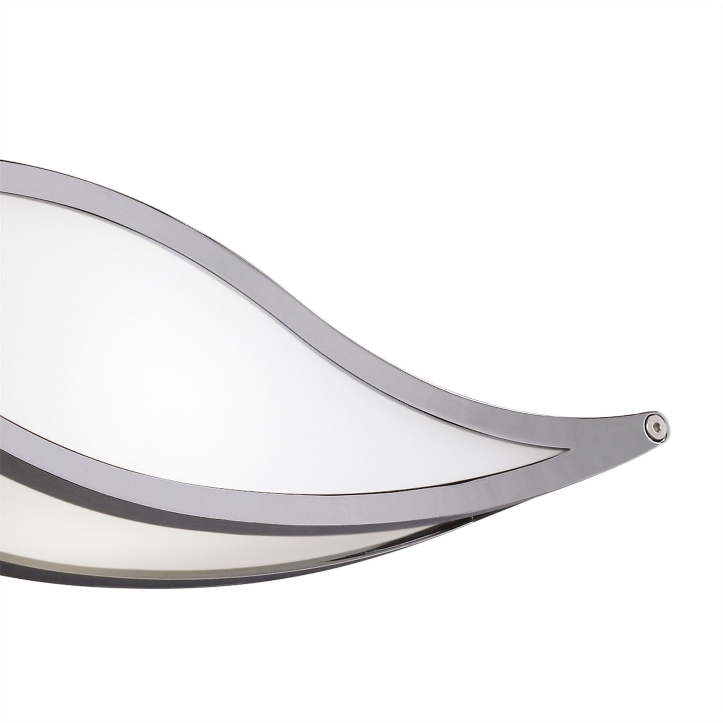 Mantra Sintesys GU10 Sintesys Wall Light GU10 2 Light Small Polished Chrome, CFL Lamps INCLUDED