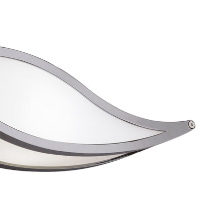Mantra Sintesys GU10 Sintesys Wall Light GU10 2 Light Small Polished Chrome, CFL Lamps INCLUDED