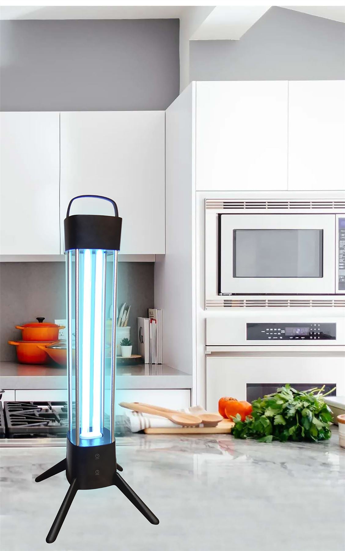 Mantra Fusion Cidal 36W UV-C Germicidal Table Lamp c/w Philips Lamp, **TO BE USED IN VACATED ROOMS ONLY**