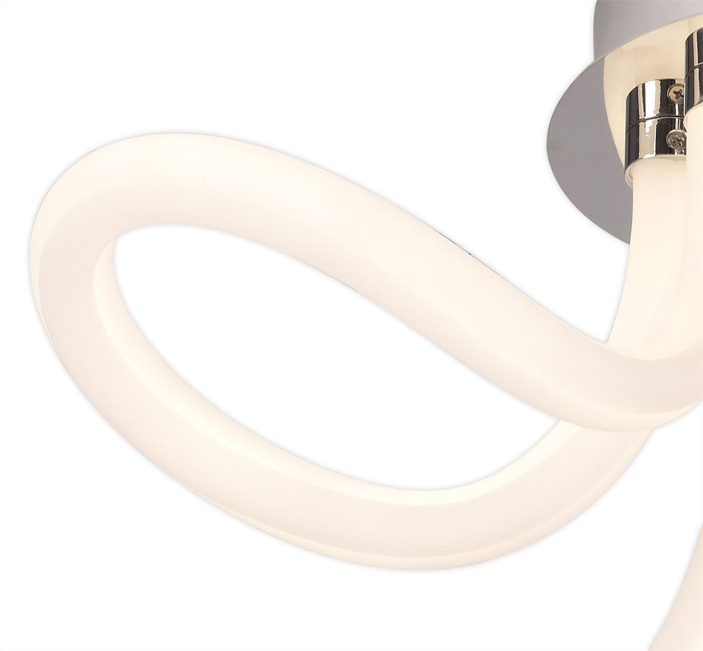 Mantra Knot LED II Knot II Ceiling Light, 40W LED, 3000K, 3000lm, IP20, Chrome, 3yrs Warranty