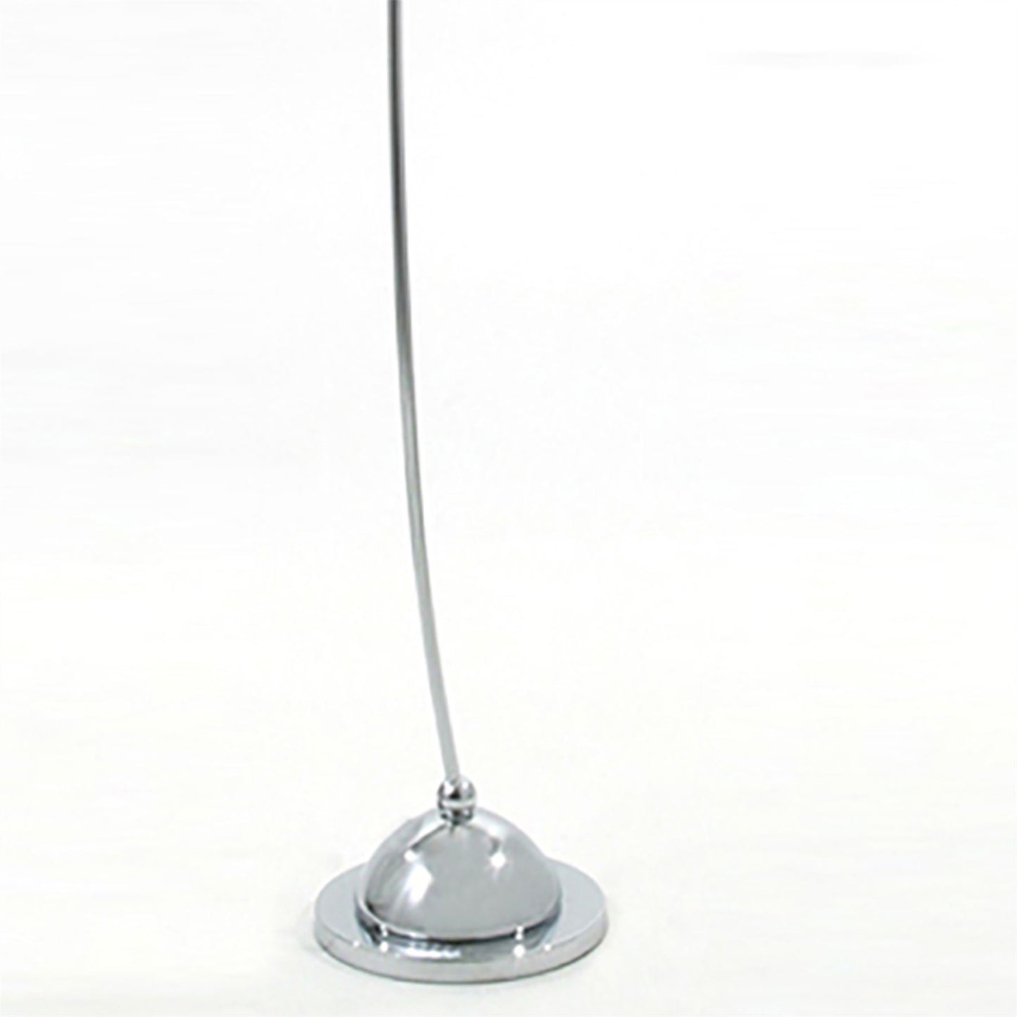 Diyas Lucia Floor Lamp with In-Line Dimmer 1 Light G9 Polished Chrome/Frosted Glass, NOT LED/CFL Compatible