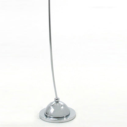 Diyas Lucia Floor Lamp with In-Line Dimmer 1 Light G9 Polished Chrome/Frosted Glass, NOT LED/CFL Compatible