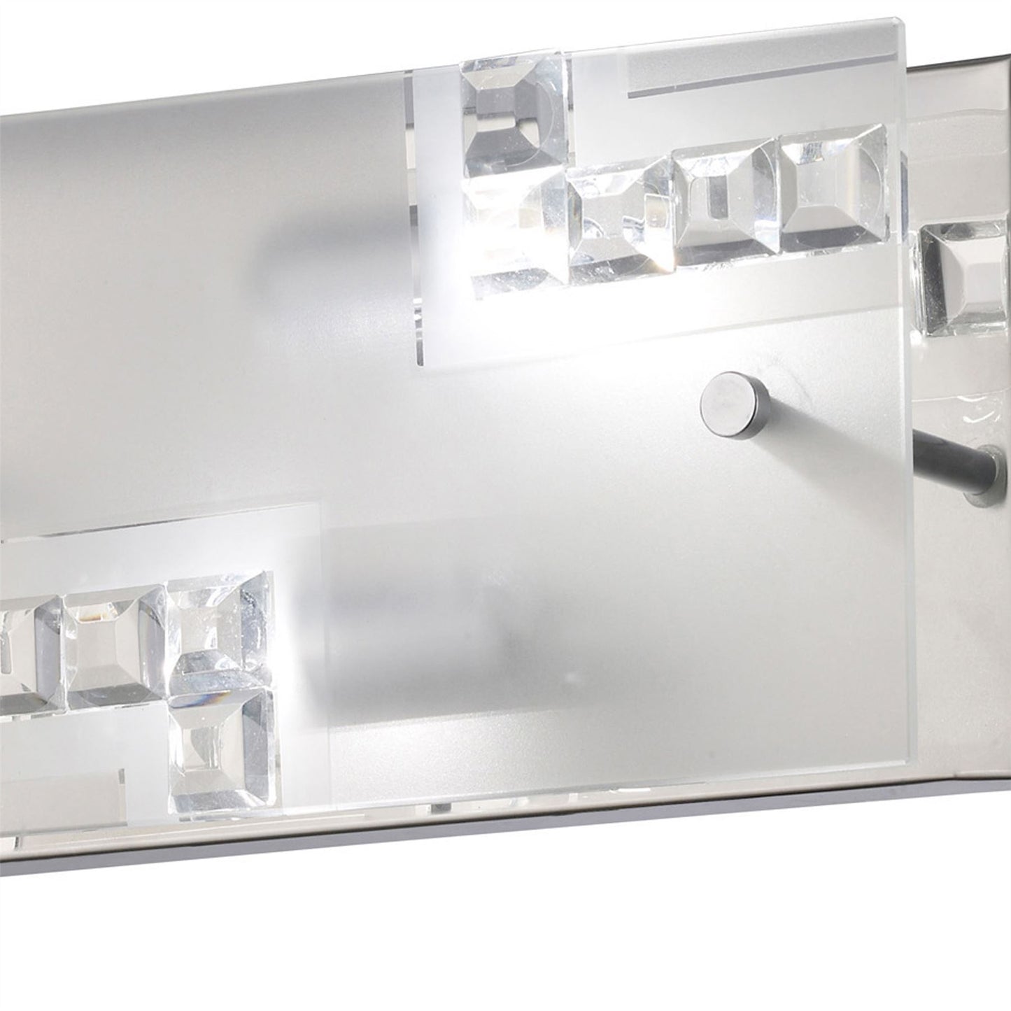 Diyas Starlet Wall Light Switched 2 Light G9 Polished Chrome/Glass/Crystal
