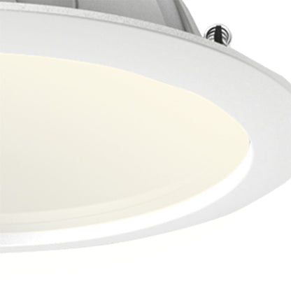 Mantra Fusion Fusion M6394 Graciosa 14.6cm Round LED Downlight, 10.8W, 3000K, 820lm, White, Cut Out 120mm, IP44, 3yrs Warranty
