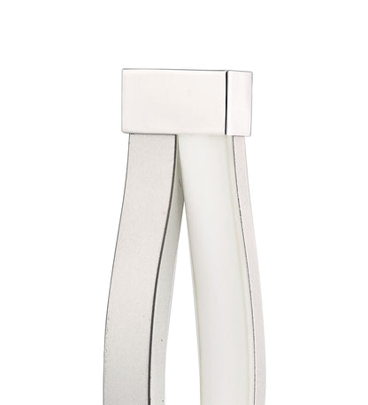 Mantra M4862 Sahara Table Lamp 6W LED 3000K, 420lm, Silver/Frosted Acrylic/Polished Chrome, 3yrs Warranty