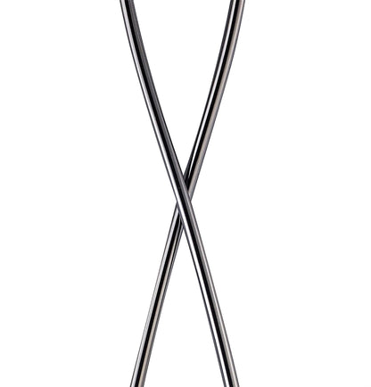 Mantra Fragma Floor Lamp 4 Light G9, Black Chrome, NOT LED/CFL Compatible