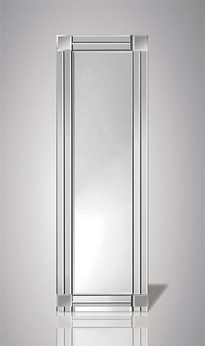 Diyas Home Matteo 120cm x 40cm Duel Cut Detailed Mirror (Can Only Be Shipped On A Pallet, Additional Charges May Apply.) Mirrors