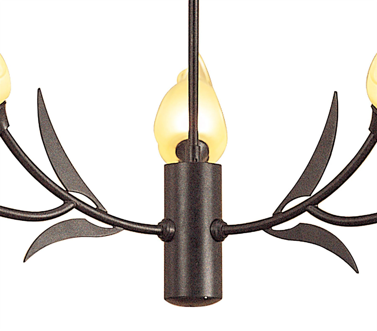 Mantra Holland Telescopic Pendant 9 Light G9, Brown/Black Oxide