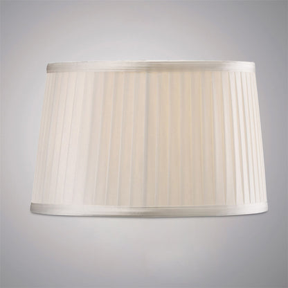 Diyas Willow Fabric Shade White 260/300mm x 190mm