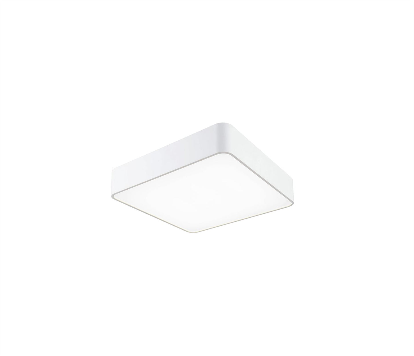 Mantra Fusion M5502 Cumbuco Flush 40cm Square, 2100lm, 35W LED 4000K White/ Acrylic, 3yrs Warranty - M5502 Ceiling