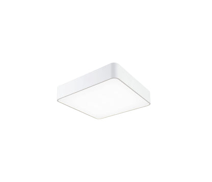 Mantra Fusion M5502 Cumbuco Flush 40cm Square, 2100lm, 35W LED 4000K White/ Acrylic, 3yrs Warranty - M5502 Ceiling