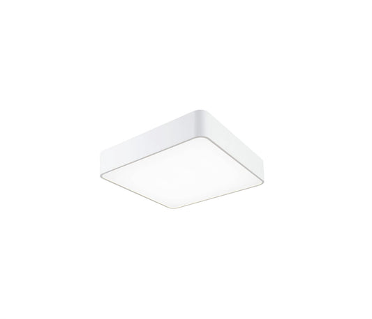 Mantra Fusion M5502 Cumbuco Flush 40cm Square, 2100lm, 35W LED 4000K White/ Acrylic, 3yrs Warranty - M5502 Ceiling