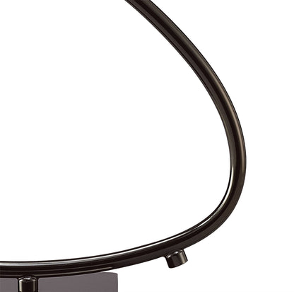 Mantra Eclipse Table Lamp 1 Light G9 Small, Black Chrome