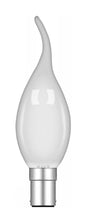 Luxram Candle Tip B15D Frosted 60W Incandescent/T Incandescent