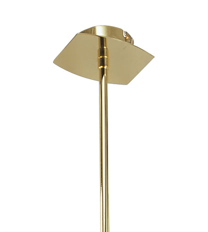 Mantra Alfa 80cm Pendant 8 Light G9, Polished Brass