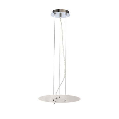 Mantra M5030 Nordica Pendant Kit 31CM, Polished Chrome/White Acrylic
