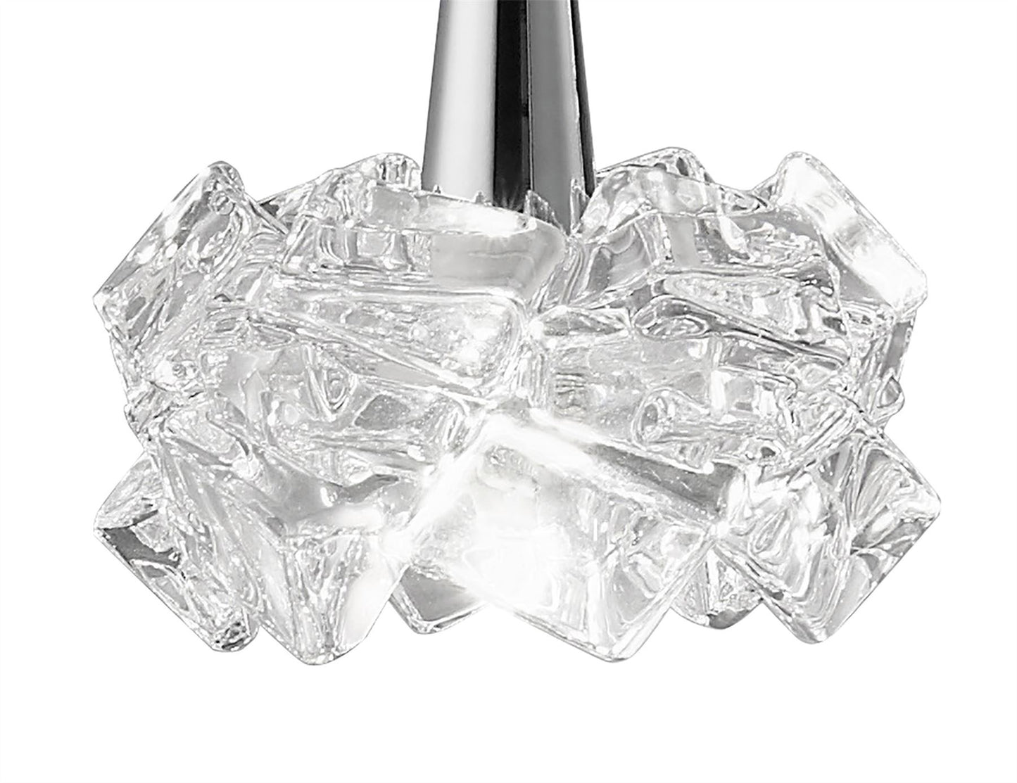 Mantra M3951 Artic Linear Pendant 3 Light G9 Line Small, Polished Chrome
