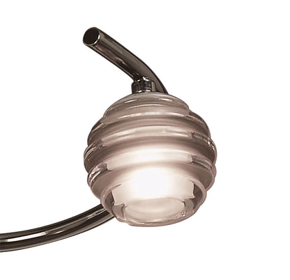Mantra Sphere 59.3cm Semi Flush 4 Light G9, Black Chrome