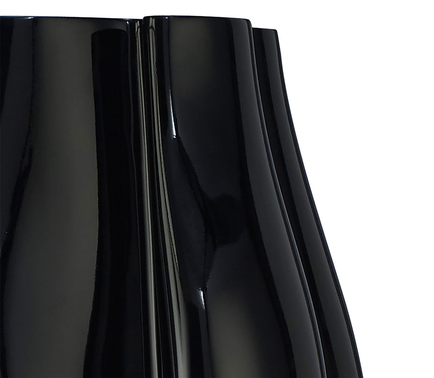 Mantra M3723 Miss Floor Lamp 3 Light E27, Gloss Black/Polished Chrome