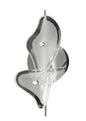 Mantra Otto Ceiling/Wall 2 Light G4 Bar, Polished Chrome/Frosted Glass, NOT LED/CFL Compatible