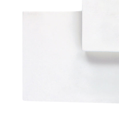 Mantra Fusion MC0143 Tahiti Wall Light Rectangles 5W LED 3000K Matt White, 285lm,, 3yrs Warranty