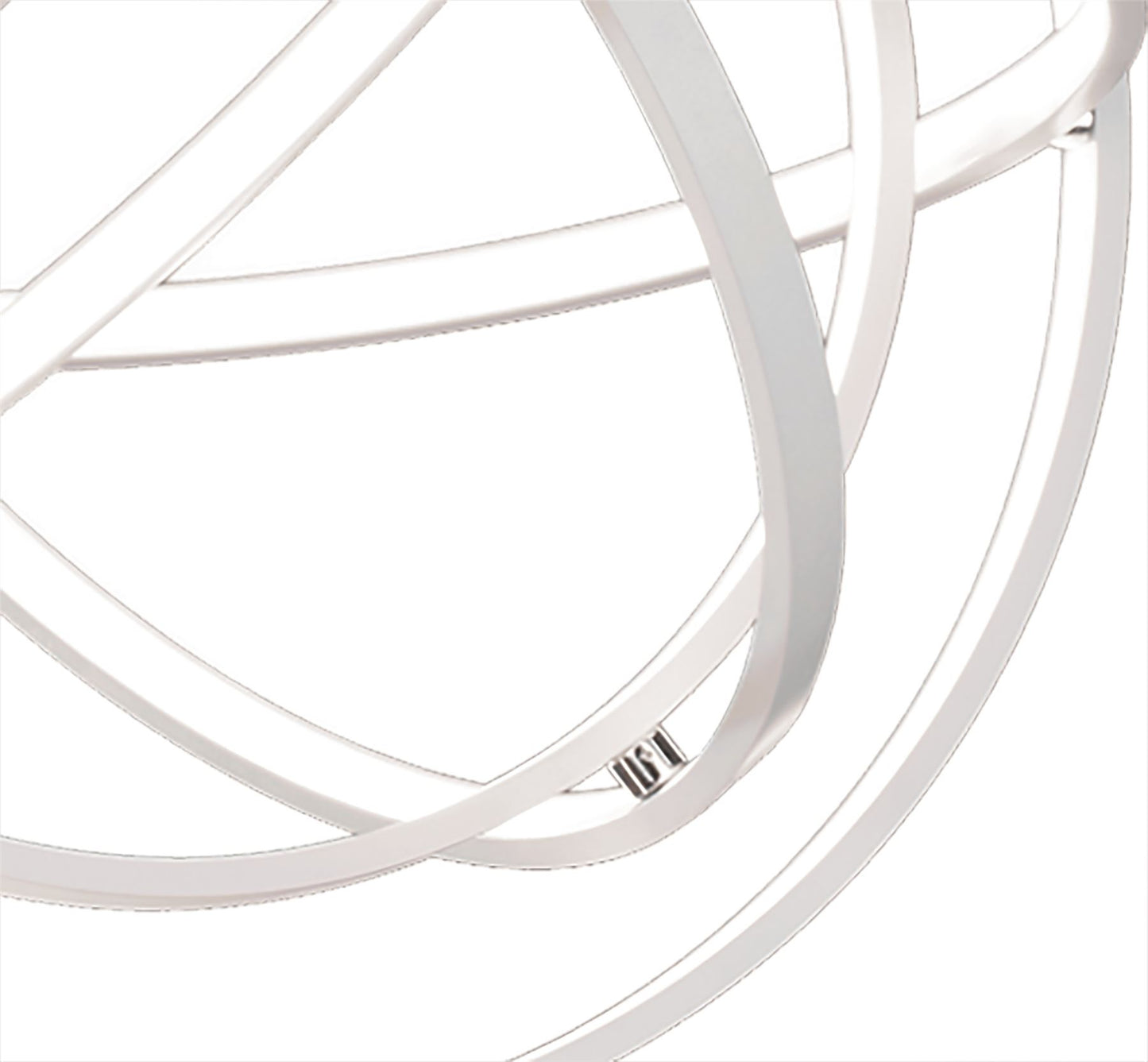Mantra M5741 Orbital Pendant Round 60cm, 4 Ring, 90W LED 3000K, 3250lm, RF Remote Control White, 3yrs Warranty