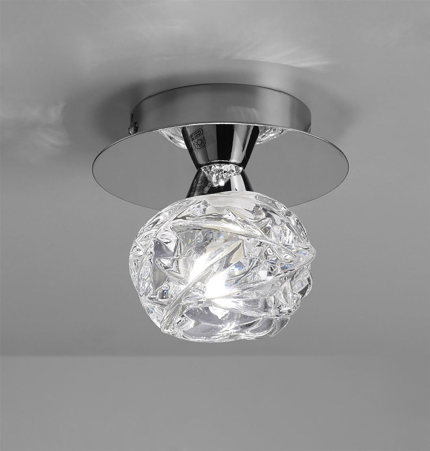 Mantra M3945 Maremagnum Ceiling 1 Light G9, Polished Chrome