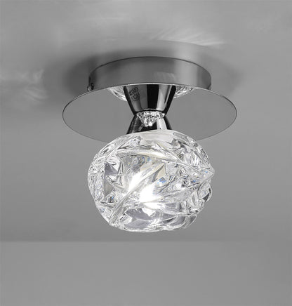 Mantra M3945 Maremagnum Ceiling 1 Light G9, Polished Chrome