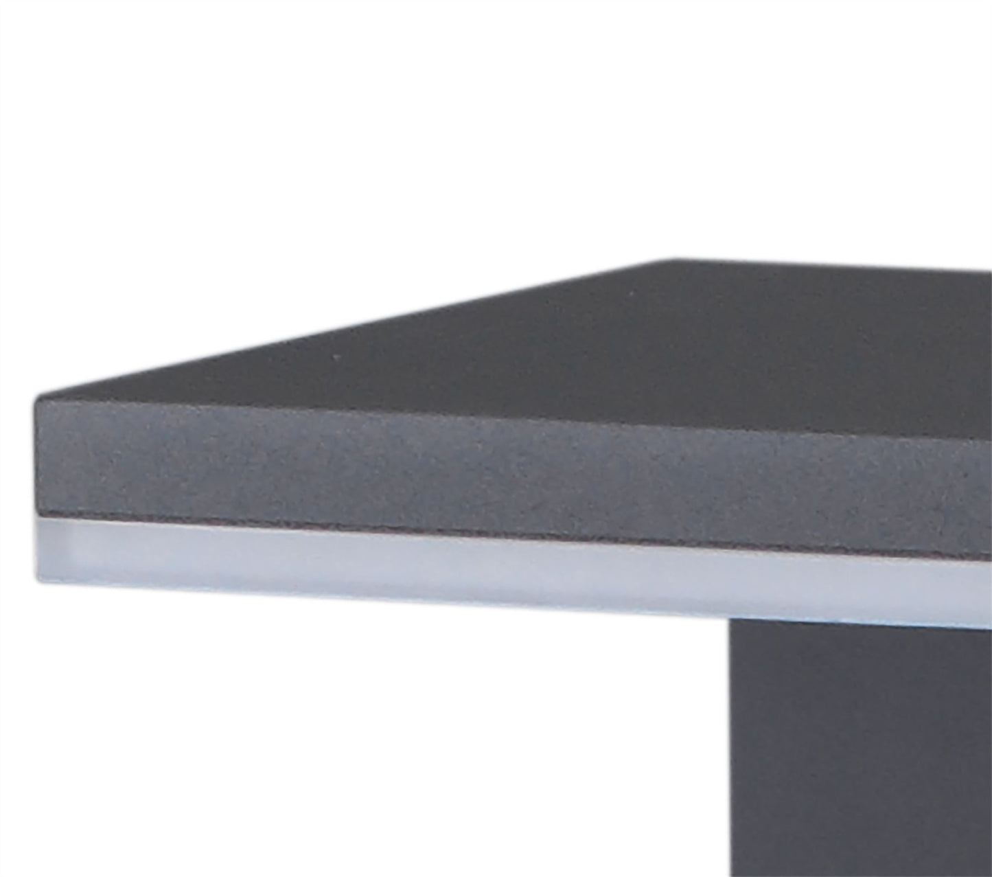 Mantra Fusion Tignes Pillar Lamp, 10W LED, 3000K, 700lm, IP54, Anthracite, 3yrs Warranty