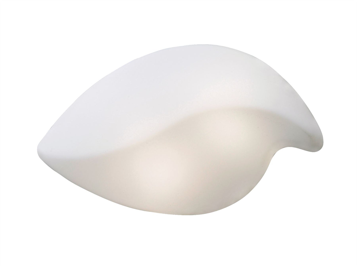 Mantra Natura Ceiling/Wall 2 Light E27 Small Indoor, Polished Chrome/Opal White