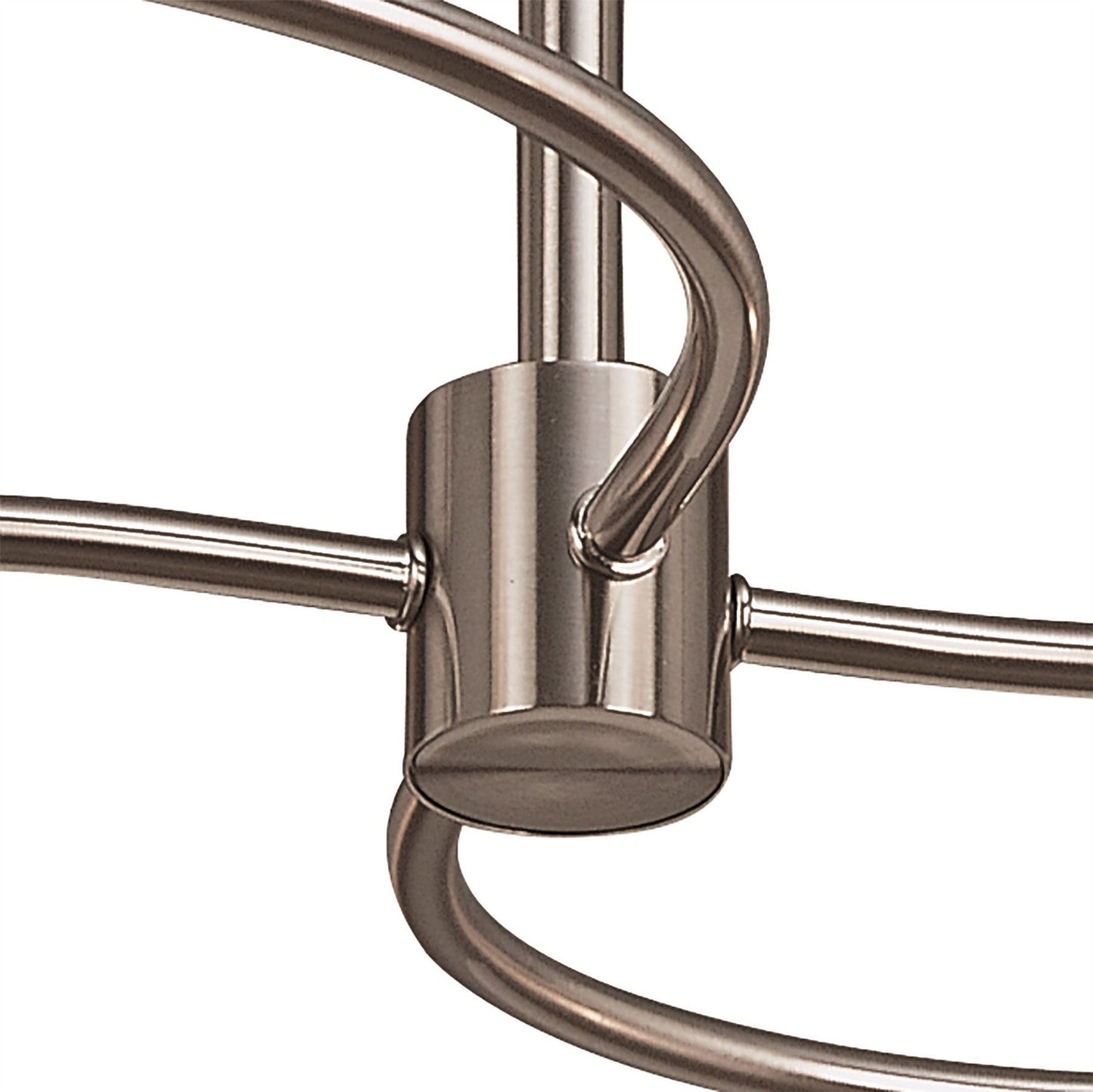 Mantra Sphere 59.3cm Semi Flush 4 Light G9, Satin Nickel