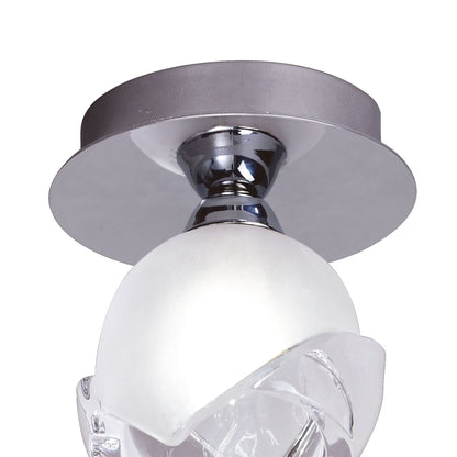 Mantra M0812 Fragma Ceiling 1 Light G9, Polished Chrome