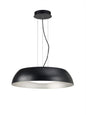 Mantra M4843 Argenta Pendant Large 30W LED 3000K, 3000lm, Matt Black/Silver/White Acrylic, 3yrs Warranty