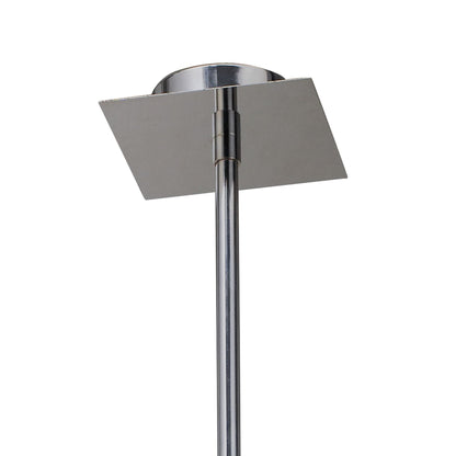 Mantra Tokio Square Telescopic 6 Light G9, Gloss Black/Polished Chrome