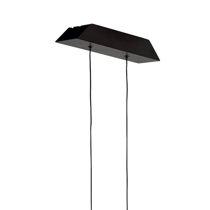 Mantra M5817 Sahara Linear Pendant 36W LED 2800K, 2520lm, Dimmable Frosted Acrylic, Brown Oxide, 3yrs Warranty