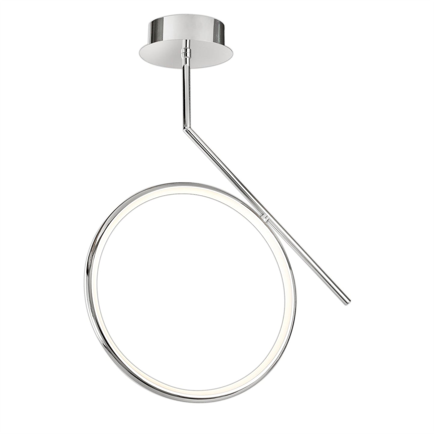 Mantra Olimpia Ceiling Light, 25W LED, 3000K, 1875lm, IP20, Chrome, 3yrs Warranty