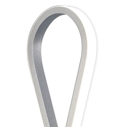 Mantra M5984 Bucle Table Lamp 18W LED 3000K, 1550lm, Polished Chrome/Frosted Acrylic, 3yrs Warranty