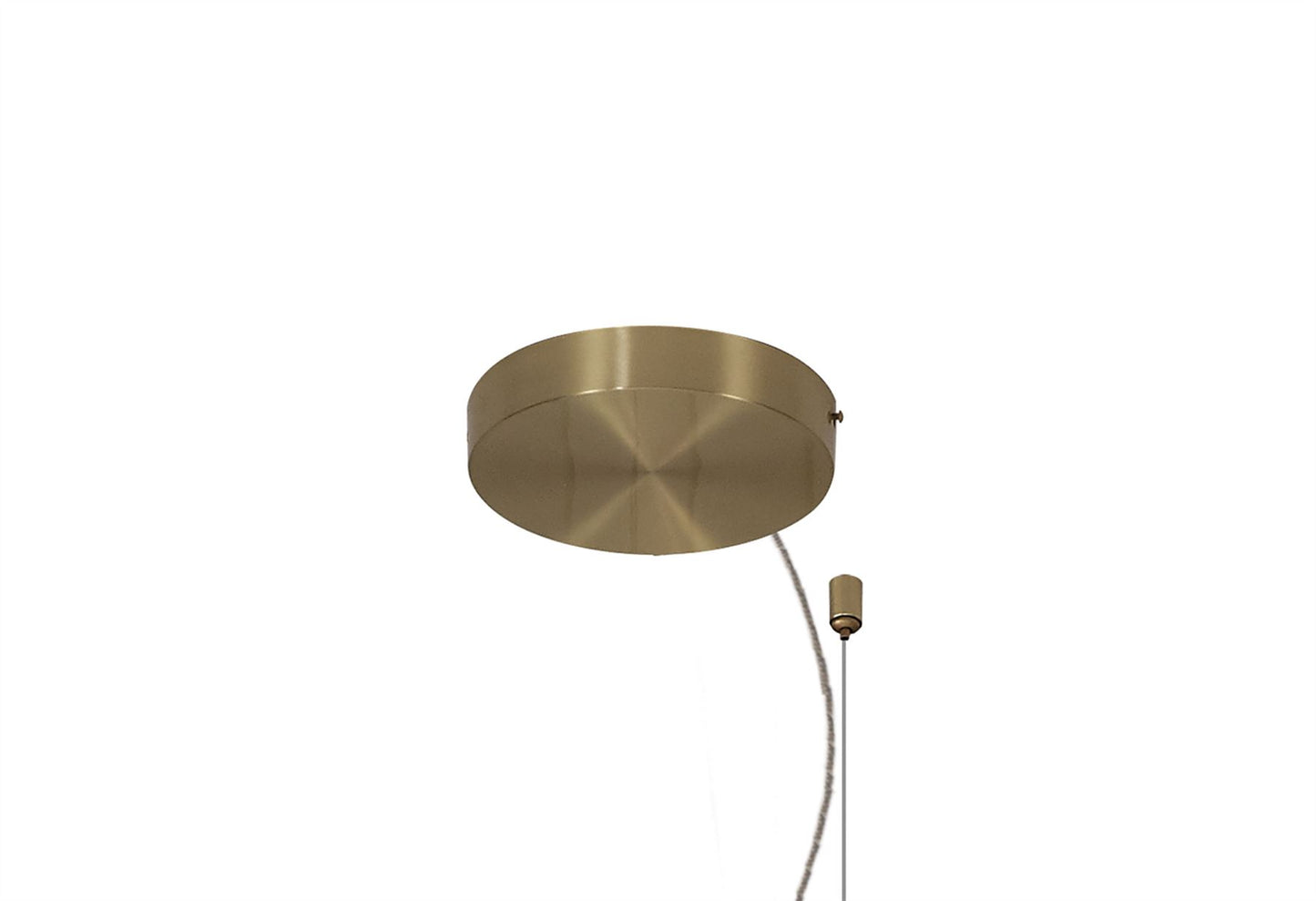 Mantra Shell 106cm 14 Light Pendant, Round, 60W LED, 3000K, 3180lm, Gold, 3yrs Warranty