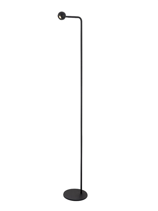 Mantra Fusion Eyes 125.5cm Floor Lamp, 6W LED, 3000K, 390lm, Sand Black, 3yrs Warranty