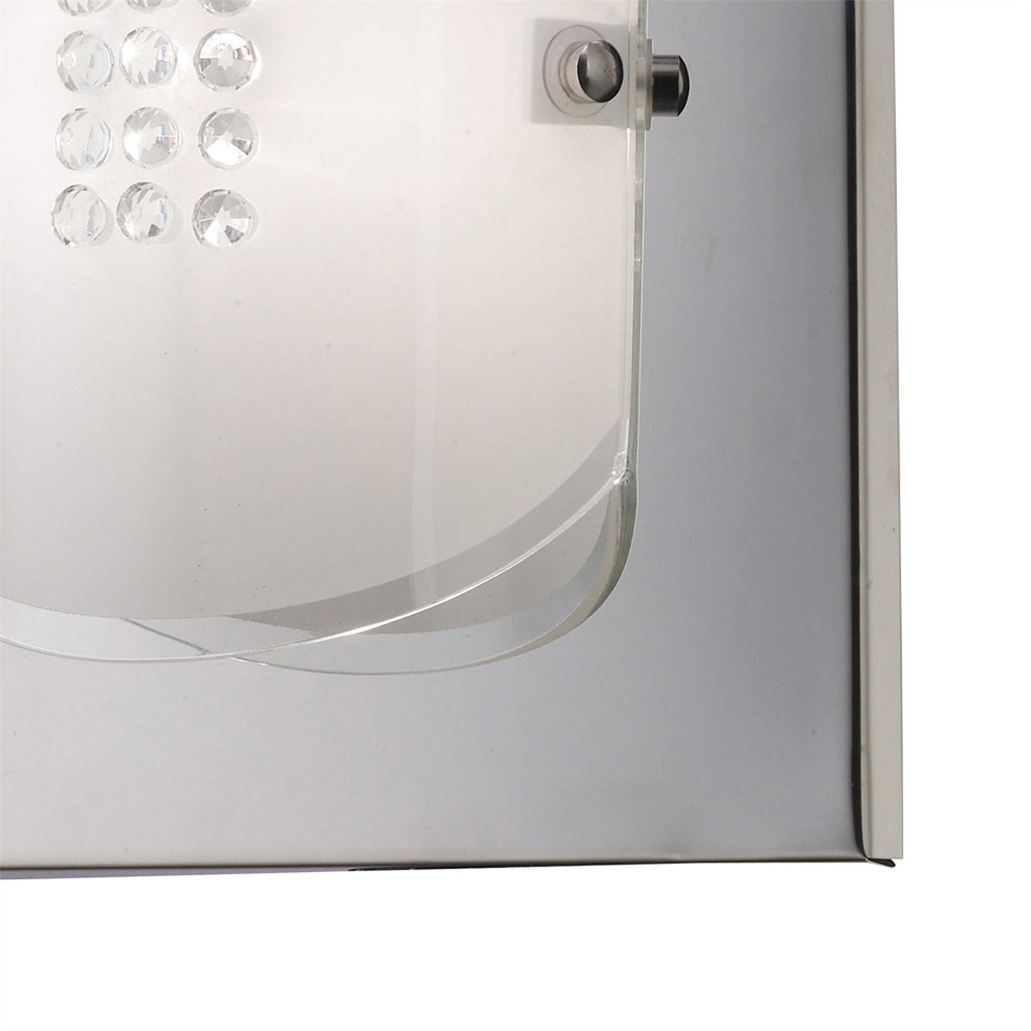 Diyas Starlis Wall Light 1 Light G9 Polished Chrome/Glass/Crystal