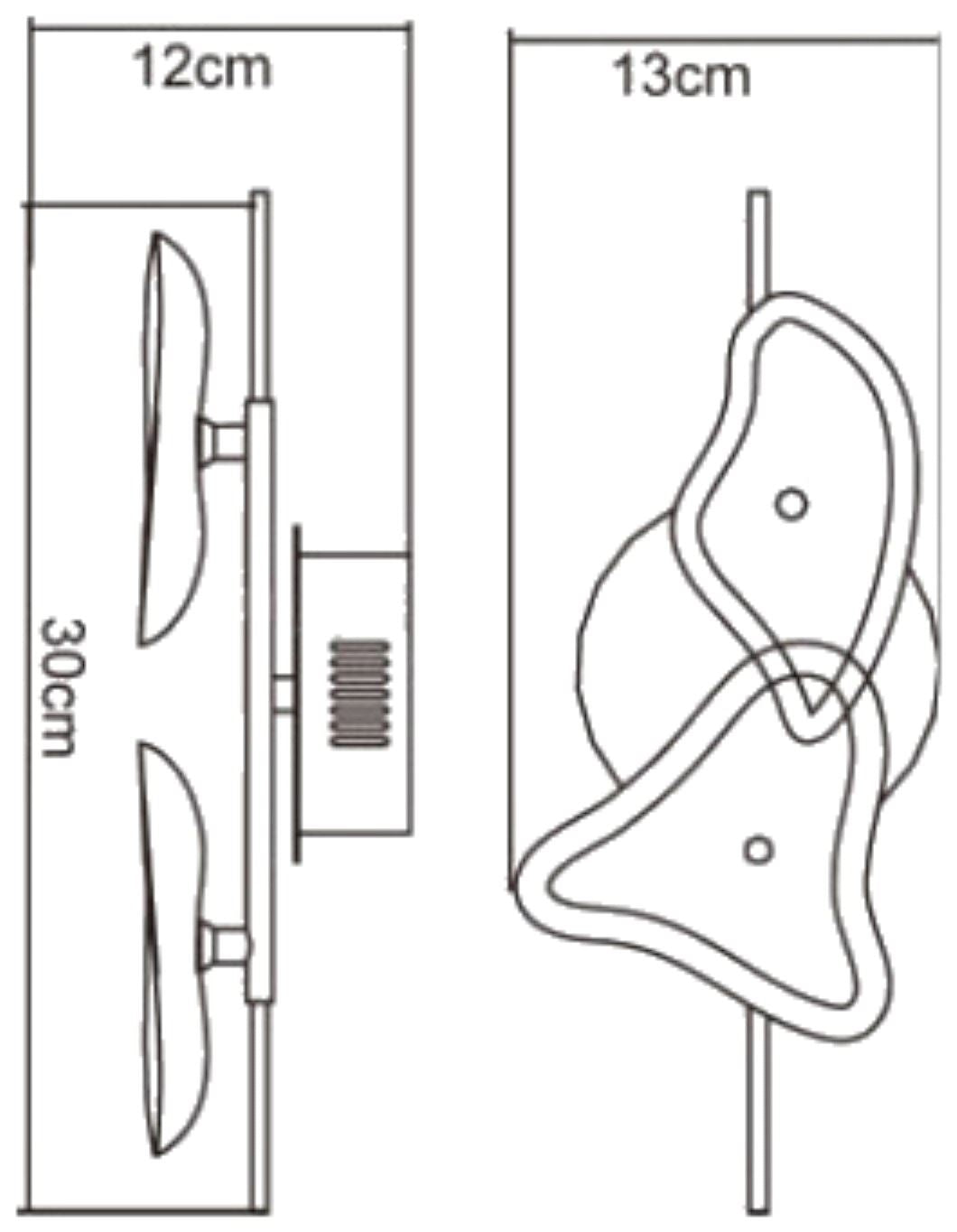 Mantra Otto Ceiling/Wall 2 Light G4 Bar, Polished Chrome/Frosted Glass/Black Glass, NOT LED/CFL Compatible