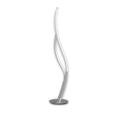 Mantra M6110 Corinto Table Lamp 84cm, 12W LED, 3000k, 960lm, Silver Chrome, Touch Dimmer, 3yrs Warranty