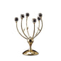 Diyas Xeena Crystal Table Lamp 3 Light G4 French Gold, NOT LED/CFL Compatible