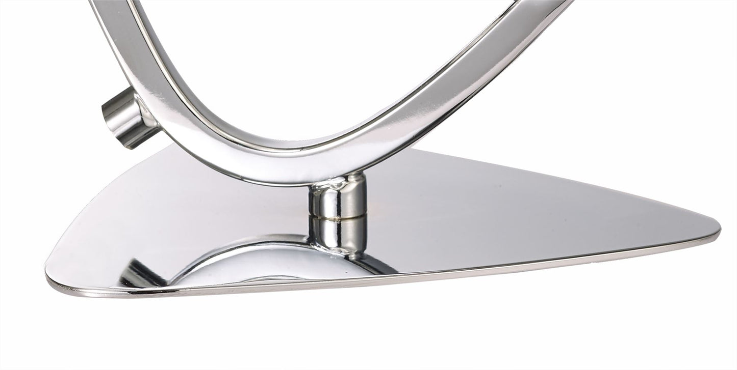 Mantra M5019 Lux Table Lamp 1 Light G9, Polished Chrome