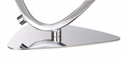 Mantra M5019 Lux Table Lamp 1 Light G9, Polished Chrome