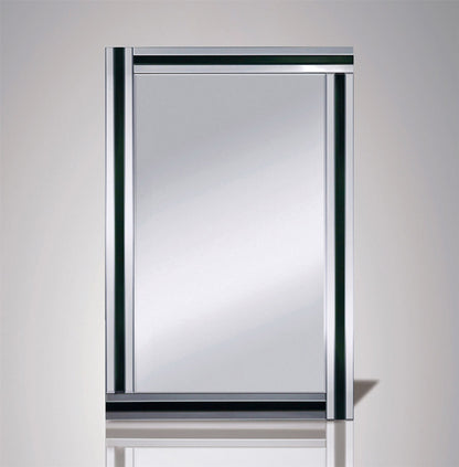 Diyas Home Armonie 120cm x 80cm Triple Strip Detailed Mirror (Pallet Shipment Only, Additional Charges May Apply.) Item Weight: 16kg Mirrors