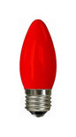 Luxram Decorative Multi-LED Candle E27 0.3W Red LED
