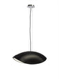 Mantra Pasion Rectangular Pendant 4 Light E27, Gloss Black/White Acrylic/Polished Chrome, CFL Lamps INCLUDED