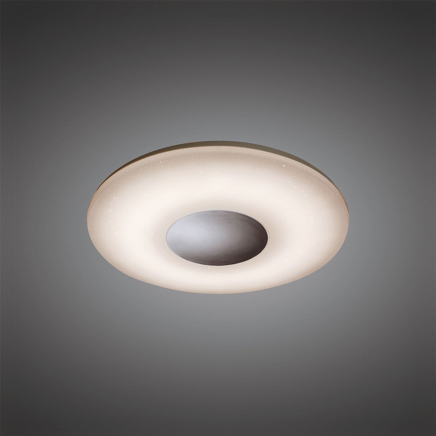 Mantra Fusion M3692 Reef 60W Tuneable White 3000K-6500K, 4200lm, Dimmable Flush Ceiling Light with Remote Control
